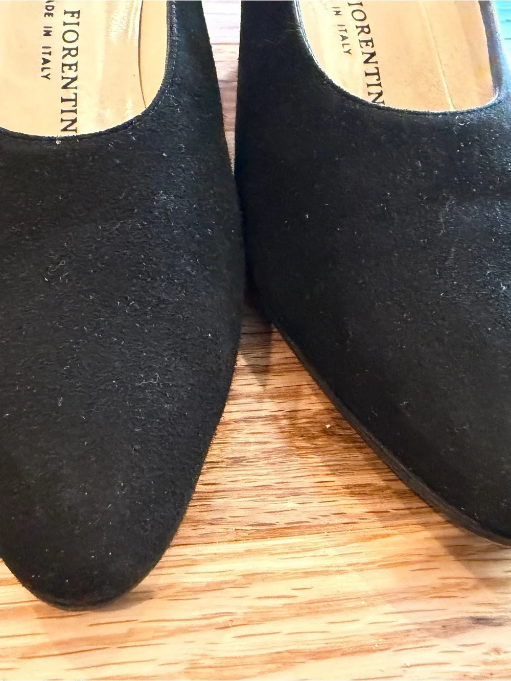 Silvia Fiorentina Black Suede Women's Pumps #shoes  #Italian